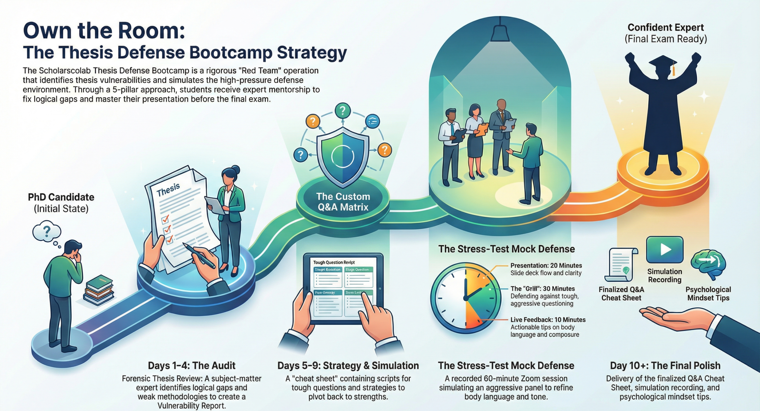 4 Pillar Strategy Diagram